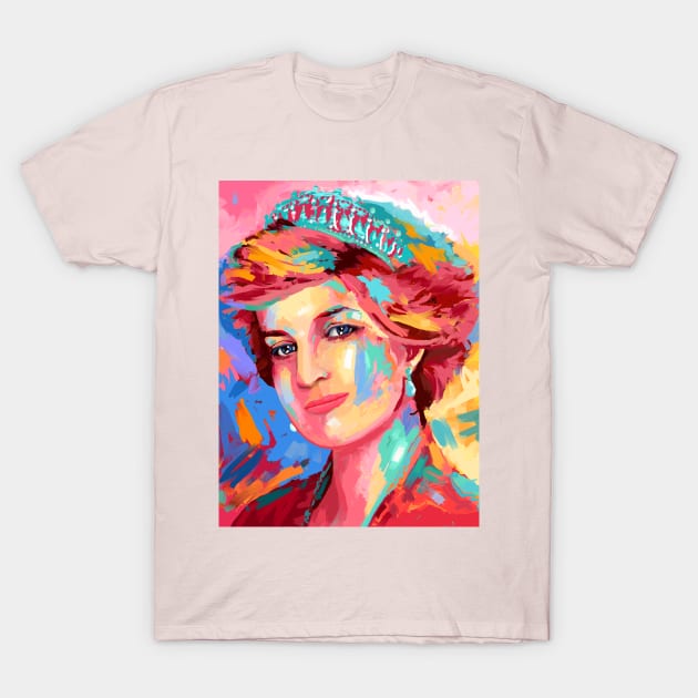 Princess Diana T-Shirt by mailsoncello